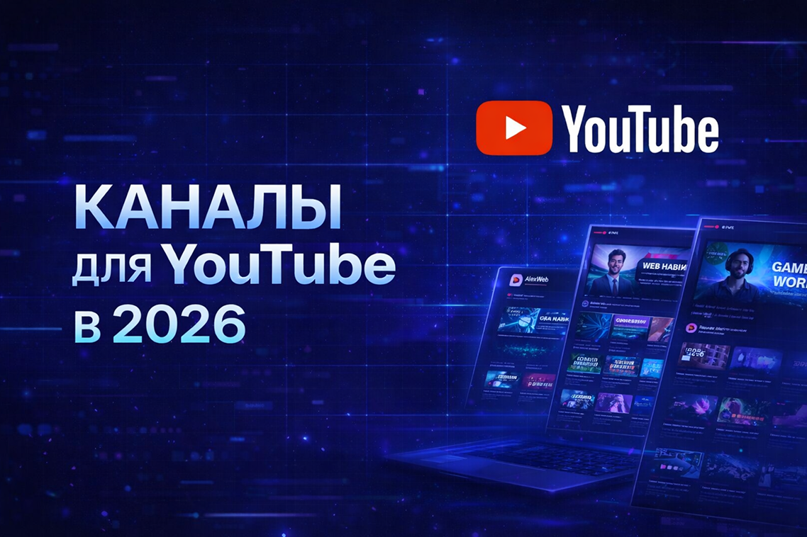 Каналы для YouTube в 2026: как выйти в рекомендации и зарабатывать